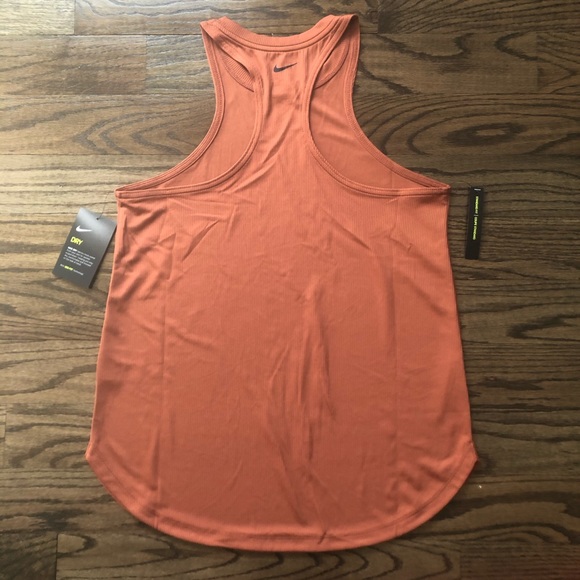 NIKE Ribbed Training/Running Tank Top - Picture 5 of 8